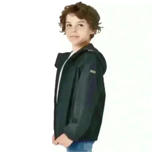 Barbour International Boys Waterproof "Grange
Parka" Black Size XXS (2/3 Years) - Picture 4 of 15